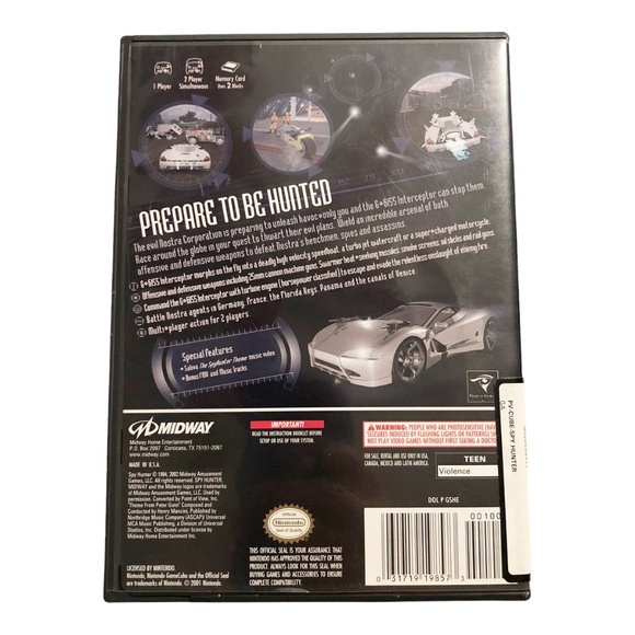 Spy Hunter Gamecube Racing Video Game - Picture 5 of 5